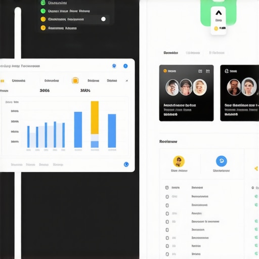 Screenshot of Google My Business dashboard displaying analytics and review management tools