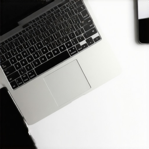 A workspace with maps audit and local SEO tools on a laptop and smartphone, symbolizing ongoing GMB optimization