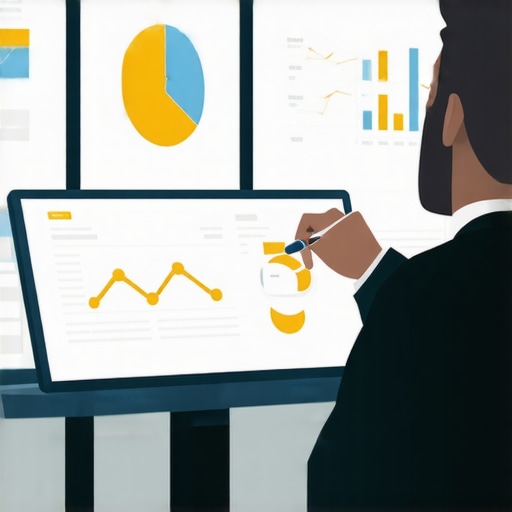 Maintaining Local SEO Success SEO specialist reviewing local search performance metrics.