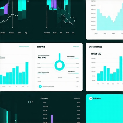 Advanced Local SEO Monitoring Dashboard Screenshot of a digital dashboard showing real-time local SEO analytics and map audit data