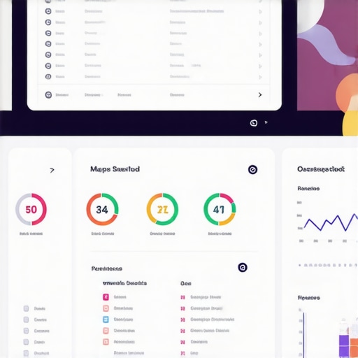 SEO Tools Dashboard for Maps Optimization Screenshot of local SEO tools dashboard with maps analytics