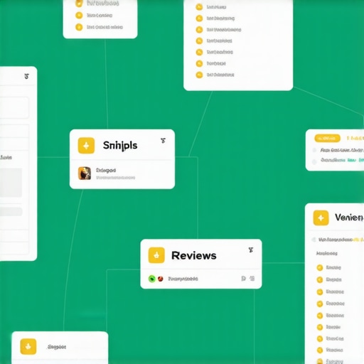 Zero-Click Search Optimization for GMB Illustration of a Google My Business profile with enhanced snippets and reviews