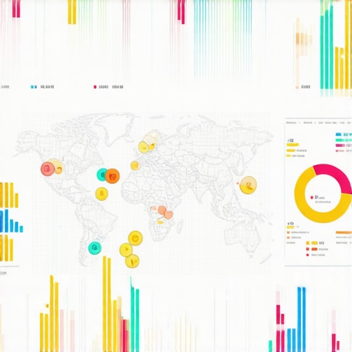 Digital map with data overlays emphasizing detailed audits
