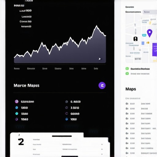 Screenshot of local SEO metrics and maps audit analysis